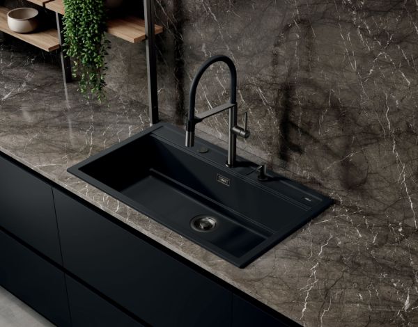 Obrazek Przycisk rozdrabniacza FWD czarny mat