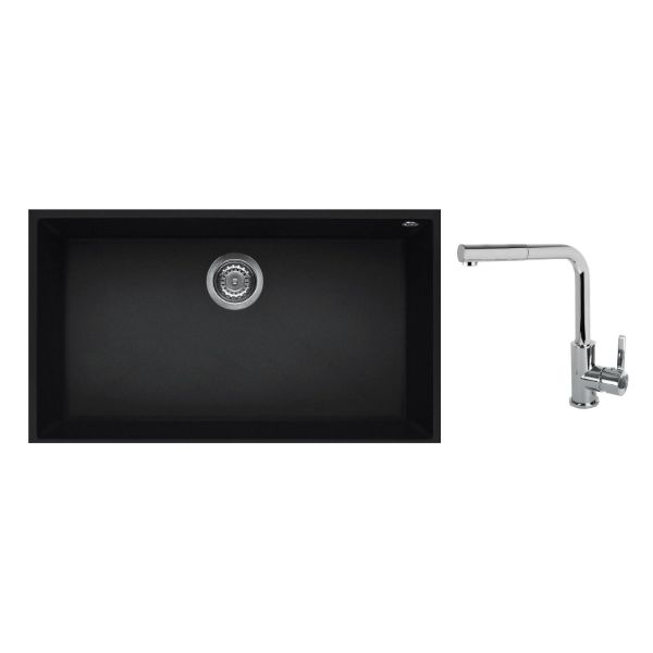 Obrazek Komplet QUADRA 130 podwieszany + C02 SHELL PLUS